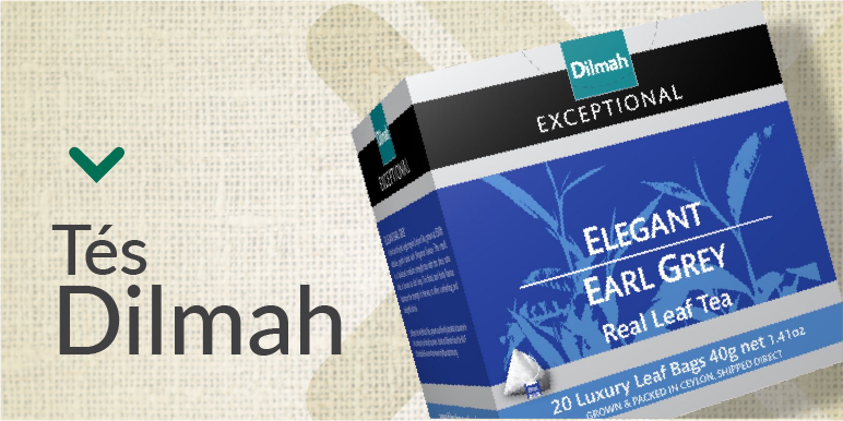 banner de té dilmah