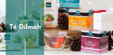 banner de té dilmah
