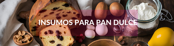 INSUMOS PARA PAN DULCE