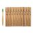 Cepillo de Dientes de Bambu 10 uni Medio Infantil Biodegradable (Verde)