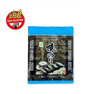 Algas Yaki Nori 1 x (10x10 lam.) SIN TACC