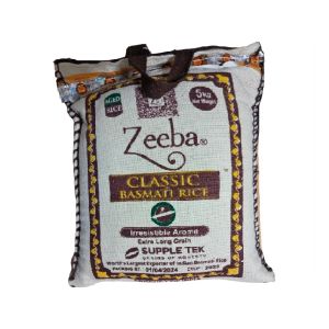 Arroz Basmati Zeeba x 5 kg.