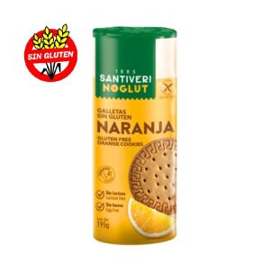 Galletitas Noglut Naranja Santiveri 12x195g
