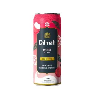 Ice Tea Te Negro de Ceylon Lychee Bebible Dilmah 12 x 330ml.