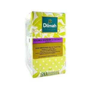 Te Rooibos Rojo Raspberry Y Coconut Dilmah 12x20 Saq