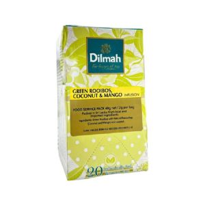 Te Rooibos Verde Coconut Y Mango Dilmah 12x20 Saq