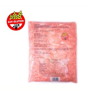 Laminas de Jengibre para Sushi Rosa Yuan Yuan Gari x 1 kg. SIN TACC