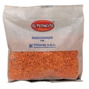 Lenteja Roja Turca El Peoncito 20 x 500 g.