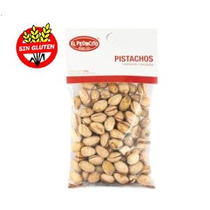 Pistacho con Cascara Salado Y Tostado El Peoncito 20 x 100 g. SIN TACC