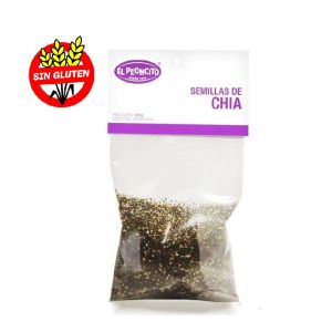 Semilla De Chía El Peoncito 20 x 100 g. SIN TACC