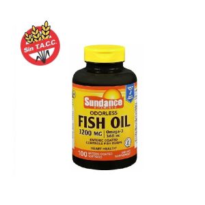 Aceite de Pescado Sundance 3 x 100 capsulas. SIN TACC