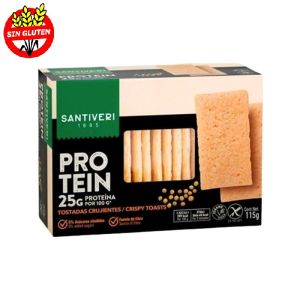 Galletas tipo tostadas Proteicas Santiveri 9X100g