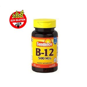 Vitamina B12 Sundance 3 x 90 Tabletas. SIN TACC